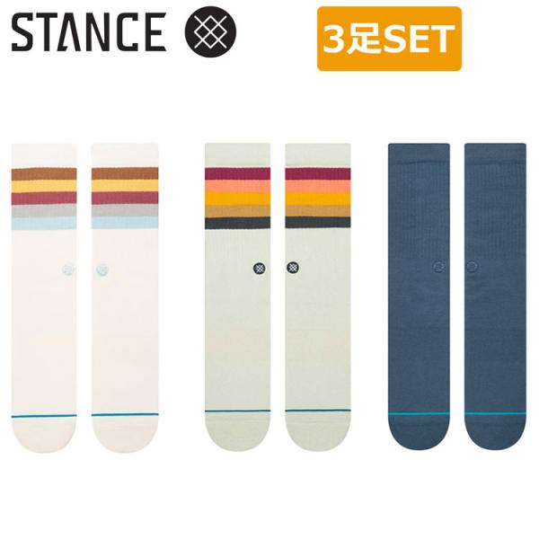 SALE メール便 スタンス ソックス 3足セット 靴下 STANCE MALIBOO ICON 3...