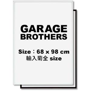 [68 x 98 cm 輸入菊全サイズ] Original Poster Flame （額）