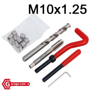 DIYtool 手軽につぶれたネジ補修 ネジ山修正リコイルキットM10x1.25