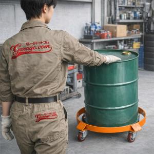 ドラム缶ドーリー (オイル・液体ドラム缶移動用...の詳細画像2