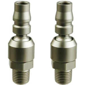 2個セット エアーツール用フリープラグ ボールジョイントエアープラグ