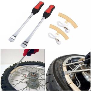 295mm 樹脂ラバーグリップタイヤレバーx2...の詳細画像1