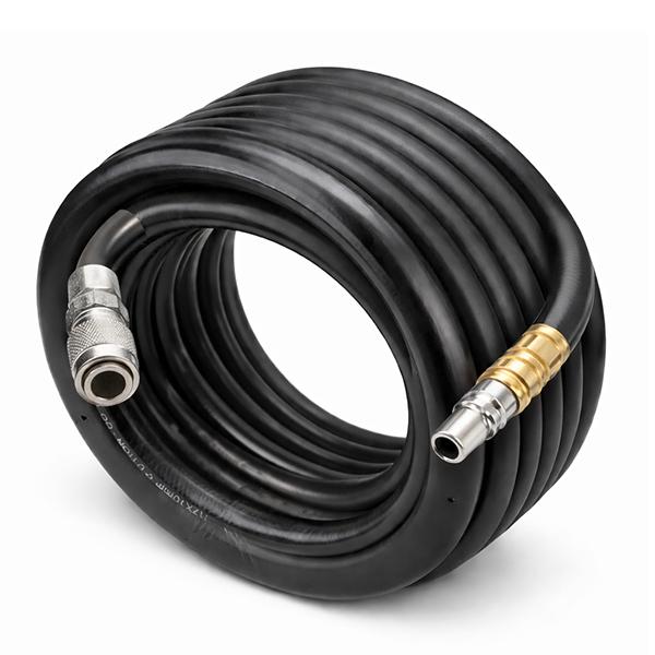 全長10m 極太業務用エアーホース(筋入り) 修理工場向け 内径10mmｘ外径17mm T354