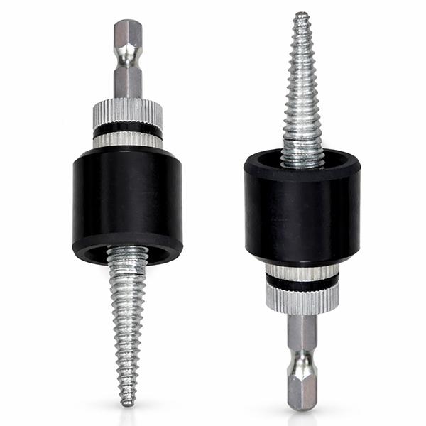 樹脂アンカー ナイロンプラグ抜き取り工具 アンカーリムーバー 電動ドリル用 取り外し 2個セット T...