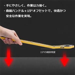シザージャッキ(パンタグラフジャッキ)専用ラチ...の詳細画像2