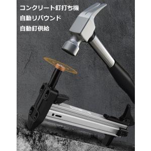手動式釘打機 コンクリート釘打ち機 針付き ハ...の詳細画像1