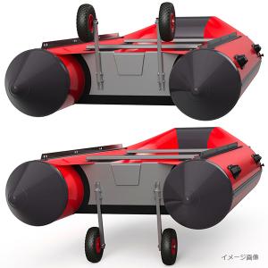 2個セット ボートドーリー ステンレス製 ボー...の詳細画像1
