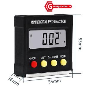 デジタル レベルBOX・水平器・キャンバーゲージ　YZA166