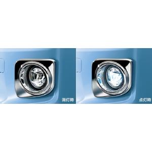ムーヴ LEDフォグランプ(メッキ） ダイハツ純正部品 LA150S LA160S