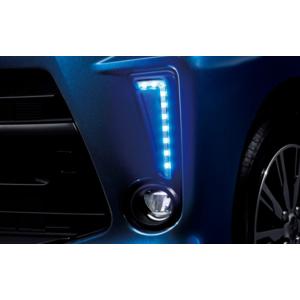 ムーブカスタム　LA150S後期LEDイルミネーションランプ（ブルー）左右セット ダイハツ（DAIHATSU） ムーヴカスタム/ムーブ 150系 後期：純正