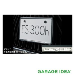 RCF LEXUS レクサス 純正 アクセサリー パーツ ナンバーフレーム(リヤ