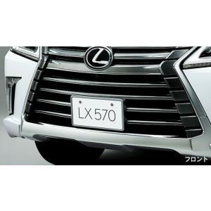 LEXUS レクサス 純正 アクセサリー パーツ LX570 ナンバーフレーム