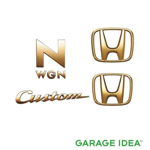 HONDA ホンダ 純正 アクセサリー パーツ N-WGN エヌワゴン ゴールドエンブレム (N-W...