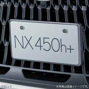 レクサス（LEXUS） LBX ナンバーフレーム(フロント・リヤ)＆ロック