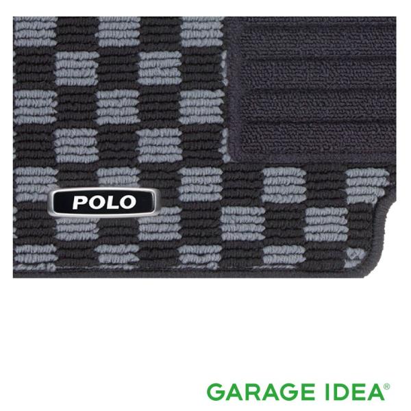 フォルクスワーゲン Volkswagen 純正アクセサリー New Polo ポロ フロアマット（チ...
