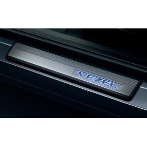 ヴェゼル HONDA ホンダ 純正 VEZEL LEDスピーカーリング＆ドアポケット