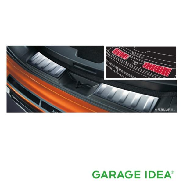 NISSAN 日産 ニッサン 純正 アクセサリー X-TRAIL エクストレイルラゲッジキッキングプ...