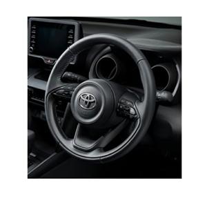 TOYOTA トヨタ 純正 アクセサリー パーツ YARIS CROSS ヤリスクロス 革巻きステアリング 08460-52290-C0 MXPB10 MXPB15 MXPJ10 MXPJ15｜garageidea