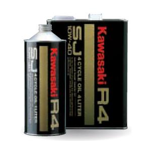 『未開封』4サイクルオイル　［カワサキR4］4L KAWASAKI カワサキ R4 SJ 10W-40 4L J0248-1002 – はとやオンライン