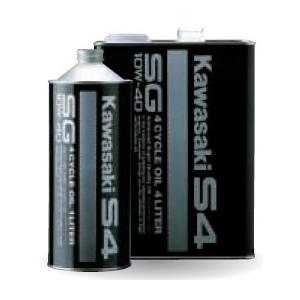カワサキ純正　カワサキS4 SG 10W-40  4サイクルオイル  1リッター バイク用 2輪 K...