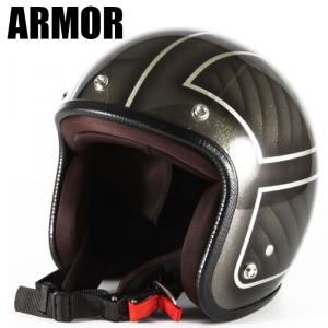 72JAM JET HELMET Helmet JG-14L GHOST FLAME シルバー グロス仕上げ