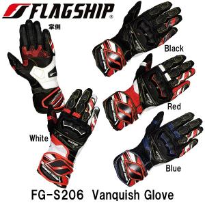 FLAGSHIP FG-S206 Vanquish Glove ヴァンキッシュグローブ FGS206 メッシュグローブ バイク フラッグシップ｜garager30