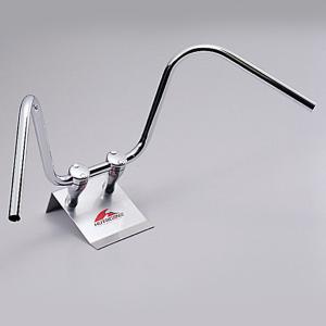 エイプバー_クロームメッキ_ステムセット HURRICANE 300エイプハンガー1型（クロームメッキ） HB0082C-01