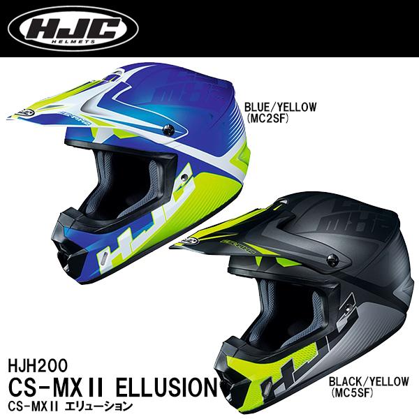 HJC HJH200 CS-MXII ELLUSION エリューション グラフィックモデル オフロー...