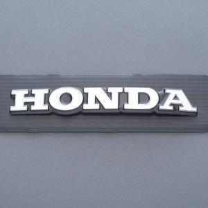 ホンダ（HONDA） ホンダ純正 タンクエンブレム ロゴ 白字/ゴールド 2枚