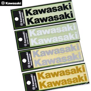 カワサキ 純正ステッカー Sサイズ 抜き文字 文字だけ残るステッカー