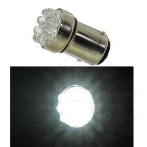 G18 LEDバルブ 9連 ダブル ホワイト 電球 ウインカー球