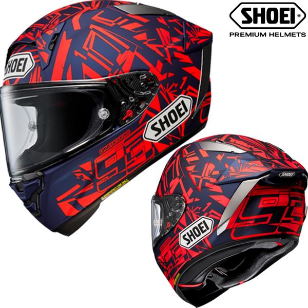 SHOEI  X-Fifteen MARQUEZ DAZZLE マルケスダズル レプリカ グラフィッ...