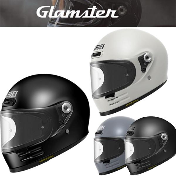 SHOEI  Glamster フルフェイスヘルメット ショウエイ グラムスター ブラック オフホワ...