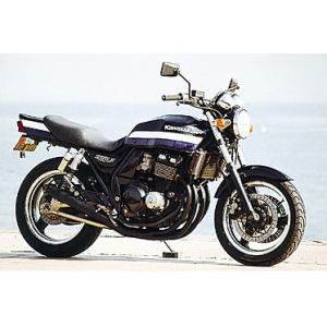 ZRX400（〜97） 【ガスケット付き】マルチレーシング NEWショート管　ブラック 直管 マフラ...