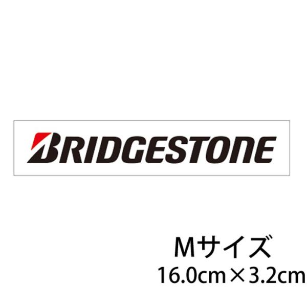 BRIDGESTONE ステッカー Mサイズ ブリヂストン 角  スポンサーデカール DECAL S...