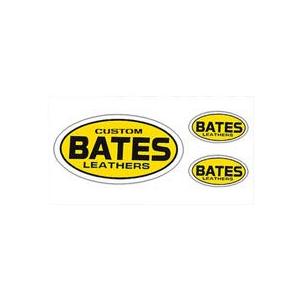 皇*】様 BATES　レーシングジャケット 星柄 ロゴ ワッペン 背中プロテクタ BATES ベイツ ステッカー LEATHERS : Garage R30 - 通販 - Yahoo