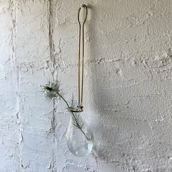 BRASS ハンギングリング フラワーベース セット