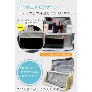 ペンケース 自立式 大容量 文房具ポーチ 筆箱...の詳細画像3