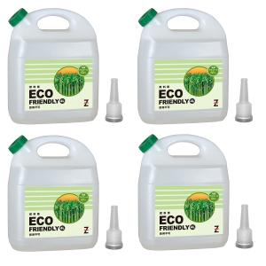 ヒロバ・ゼロ バイオエタノール 16L(4L×4個) ECO FRIENDLY 発酵アルコール88%(日本製)燃料用アルコール 燃料用エタノール｜garagezero