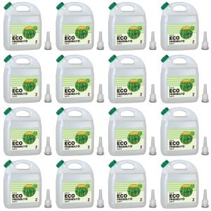 ヒロバ・ゼロ バイオエタノール 64L(4L×16個)  ECO FRIENDLY発酵アルコール88%(日本製)燃料用アルコール 燃料用エタノール 脱脂洗浄｜garagezero