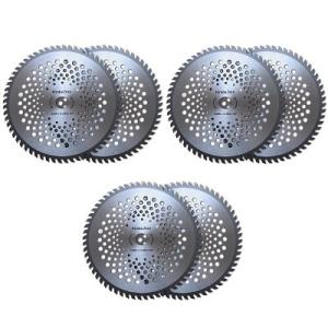 ヒロバ・ゼロ 草刈機/刈払機 山林用 替え刃 チップソー 6枚 外径255mm 刃数60P JIS規格相当