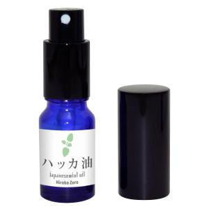 ヒロバゼロ ハッカ油10ml (和種薄荷/ジャパニーズミント/遮光瓶スプレータイプ）の商品画像