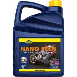 Putoline バイク用 4サイクルエンジンオイル 4L (NANO TECH 4+) 10W-60 SM(MA2) 100%化学合成油