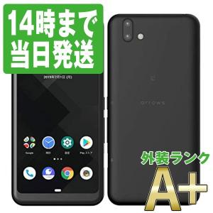 801FJ arrows U ブラック SoftBank SIMフリー 中古 スマホ 本体 ほぼ新品 7日間返品OK あすつく 801fjbk9mtm｜garakei