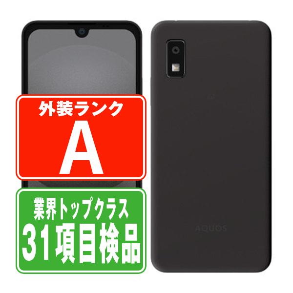 A302SH AQUOS wish3 ブラック SIMフリー ワイモバイル 中古 スマホ 本体 美品...