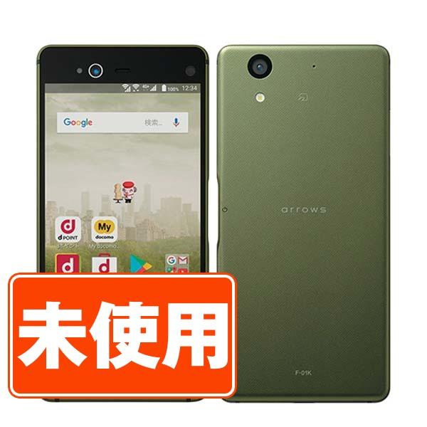 新品 未使用 F-01K arrows NX Moss Green SIMフリー ドコモ スマホ 本...