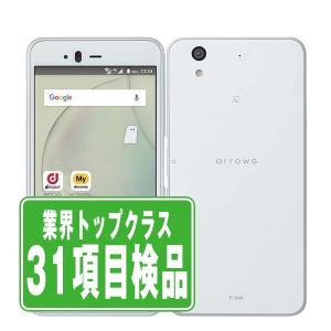 F-04K arrows Be White SIMフリー ドコモ 中古 スマホ 本体  7日間返品OK あすつく f04kw6mtm