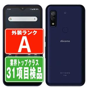 F-51B arrows We ネイビー SIMフリー ドコモ 中古 スマホ 本体 美品 父の日 7日間返品OK あすつく f51bna8mtm｜garakei