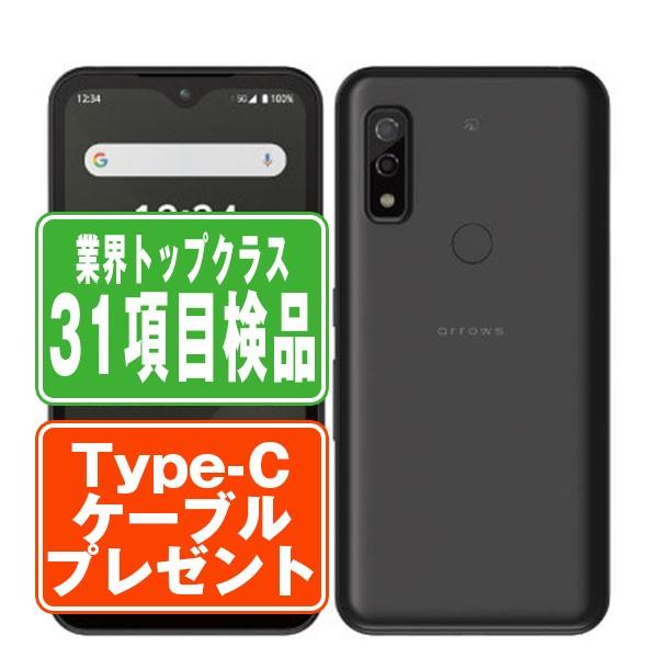 FCG01 arrows We ブラック SIMフリー au 中古 スマホ 本体 7日間返品OK あ...