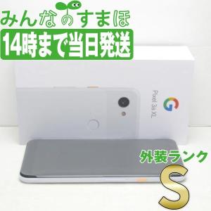 Google Pixel 3a XL Clearly White SoftBank 新品 未使用 スマホ 本体 あすつく gp3axlw10mtmf｜garakei